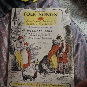 Folk Songs of England, Ireland, Scotland & Wales Book